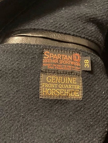 Freewheelers Black Leather Jacket