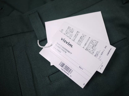Visvim RUSSO PANTS in Green