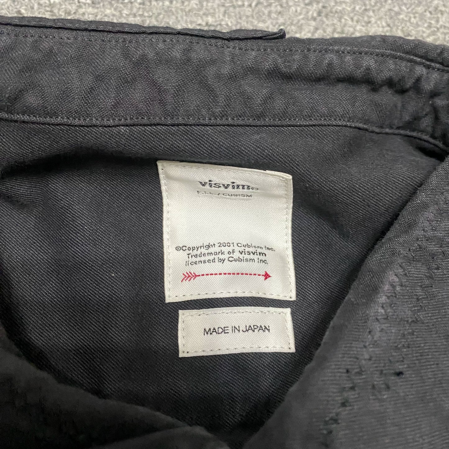 VISVIM 21ss TRAVAIL Distressed Shirt