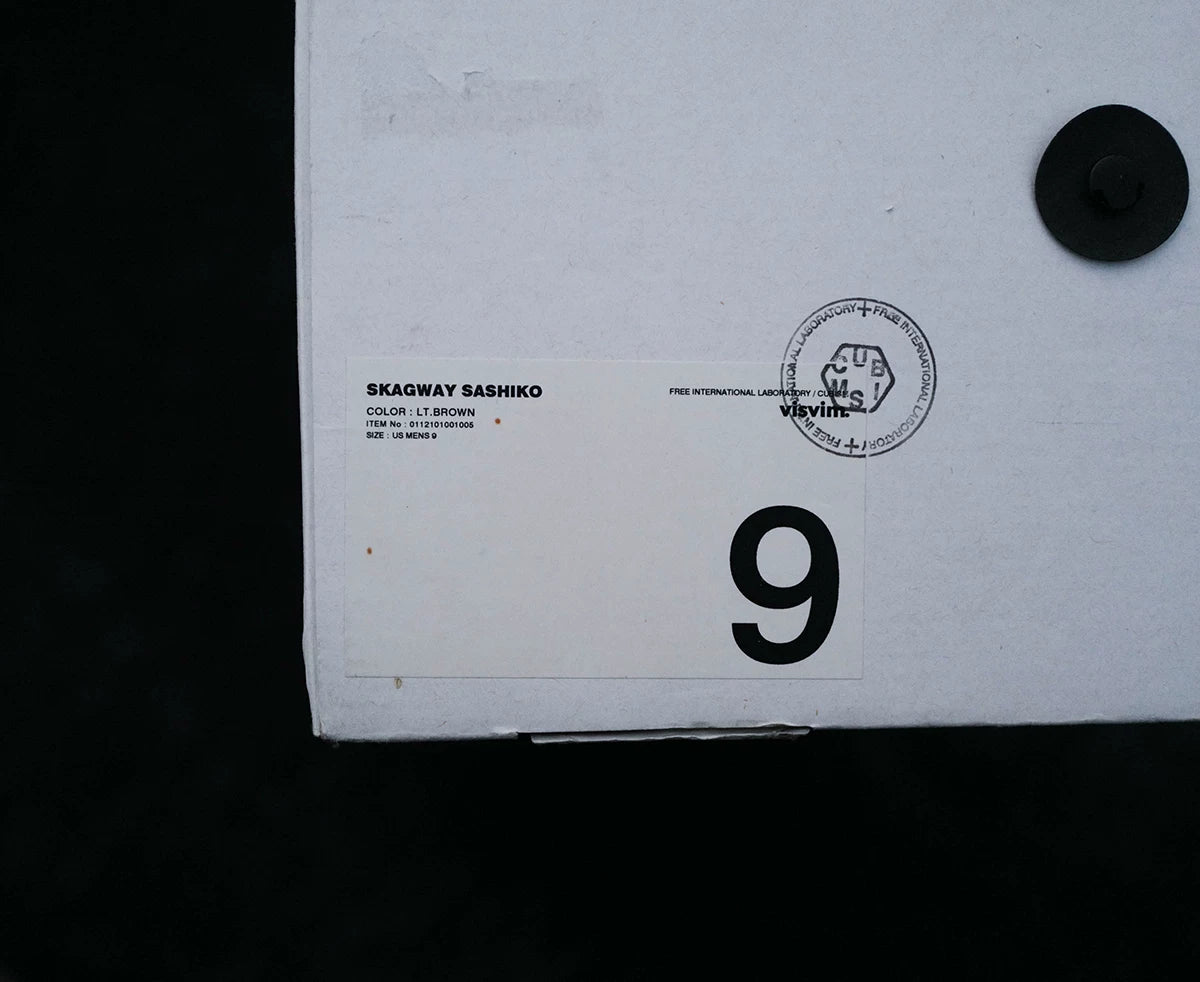 visvim skagway sashiko canvas shoes