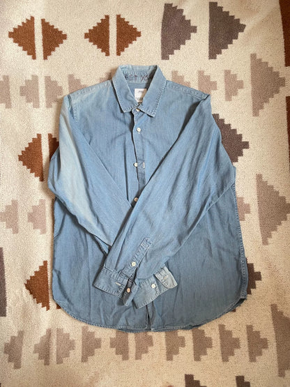 visvim jumbo denim shirt size 2