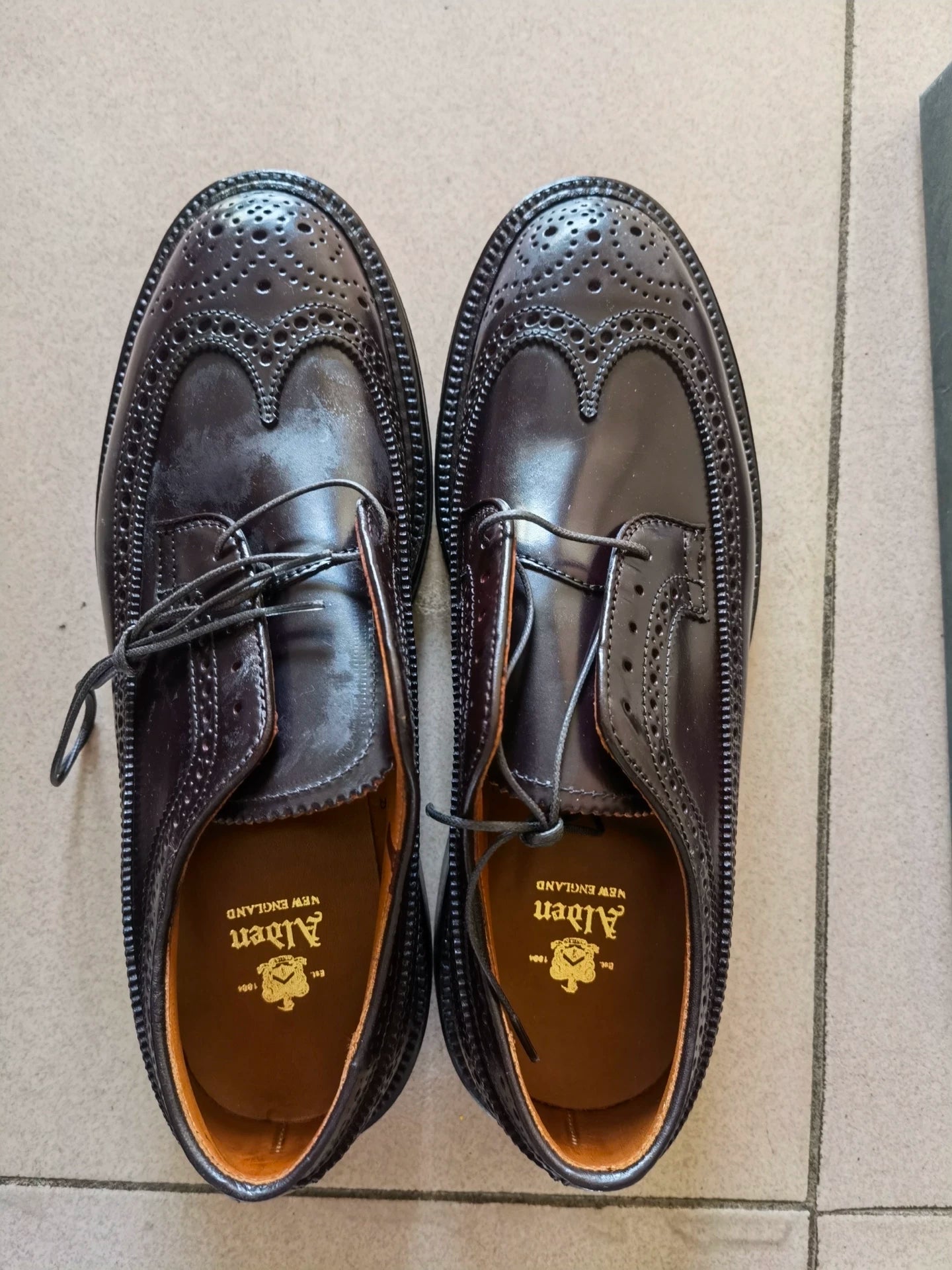 Alden Handmade Men's Dress Shoes in Brown