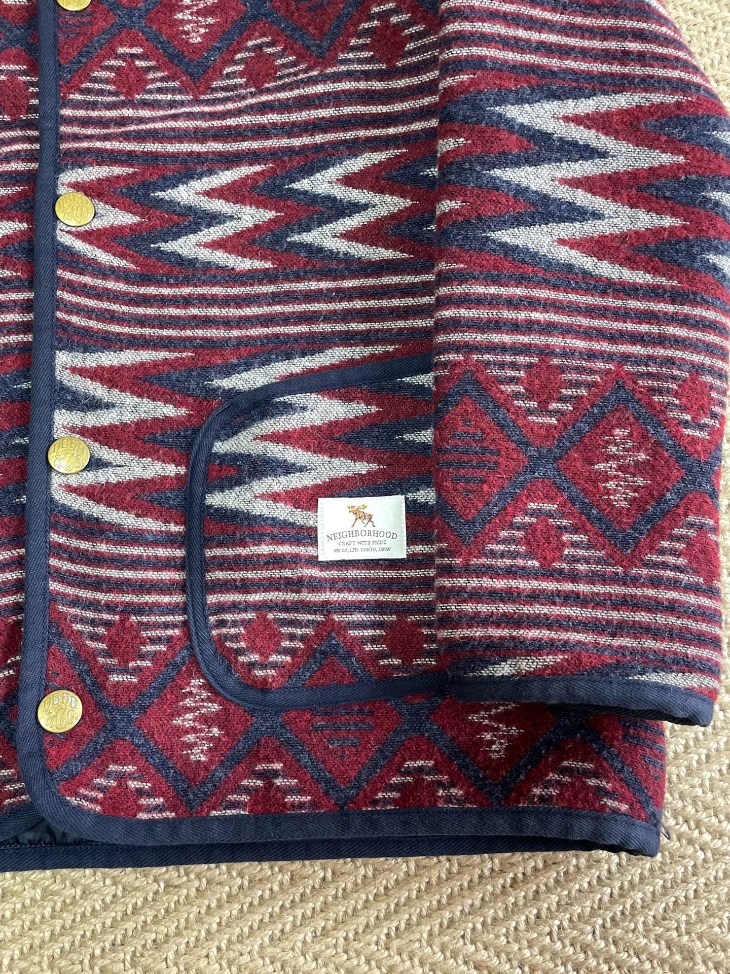 NEIGHBORHOOD Red Men's Jacket