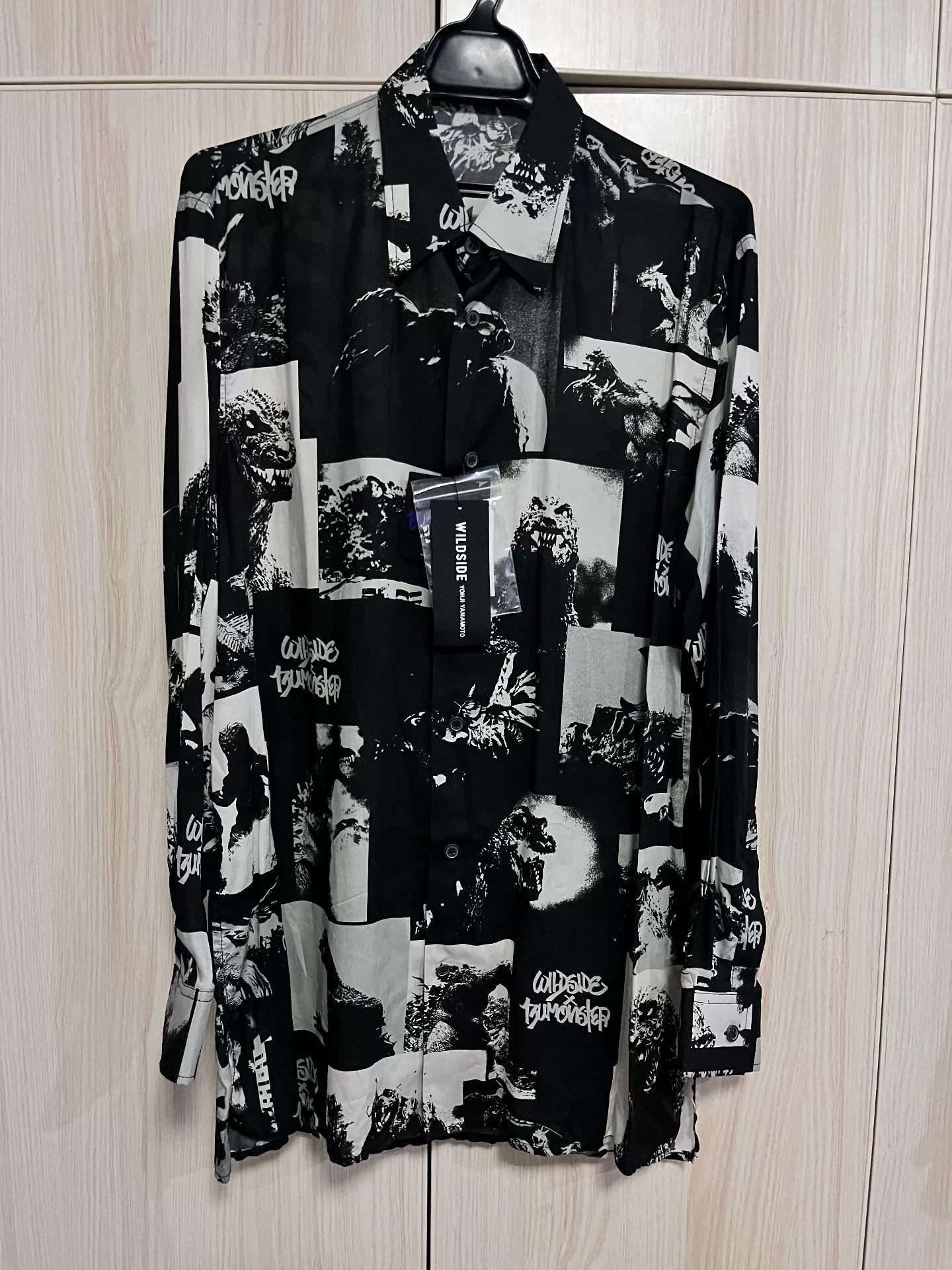 Godzilla Collaboration Silk Shirt