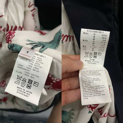 visvim kiyari jkt santome silk wool jacket