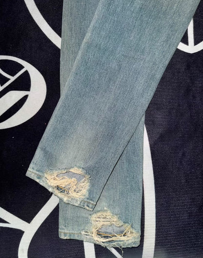 Saint Laurent SLP 14SS Distressed Jeans