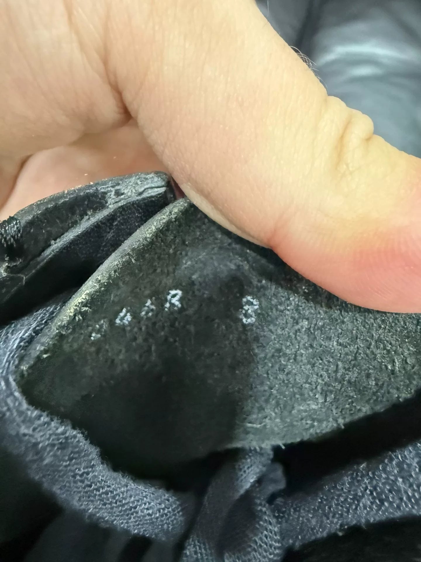 thick sole black boots for UK size 8