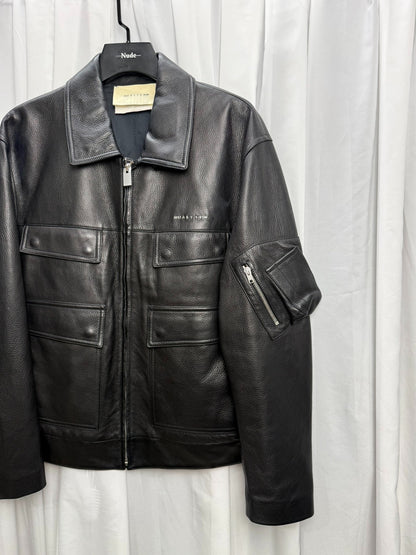 Alyx 20AW Four-Pocket Police Leather Jacket