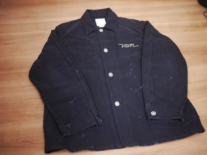 Visvim Black Coverall Jacket