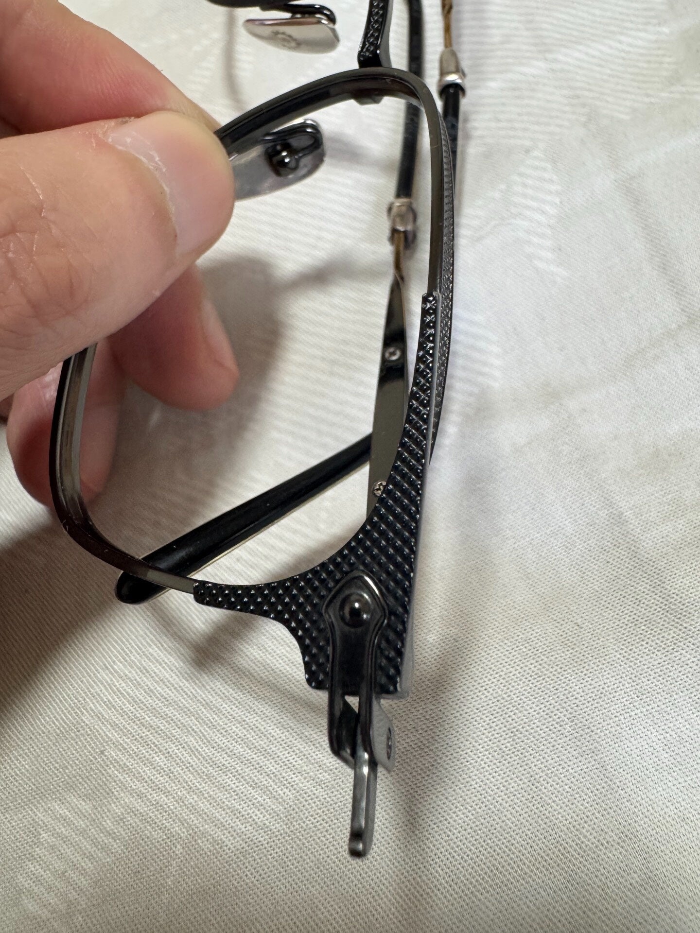 Chrome Hearts ORALOVERHAUL Square Eyeglasses