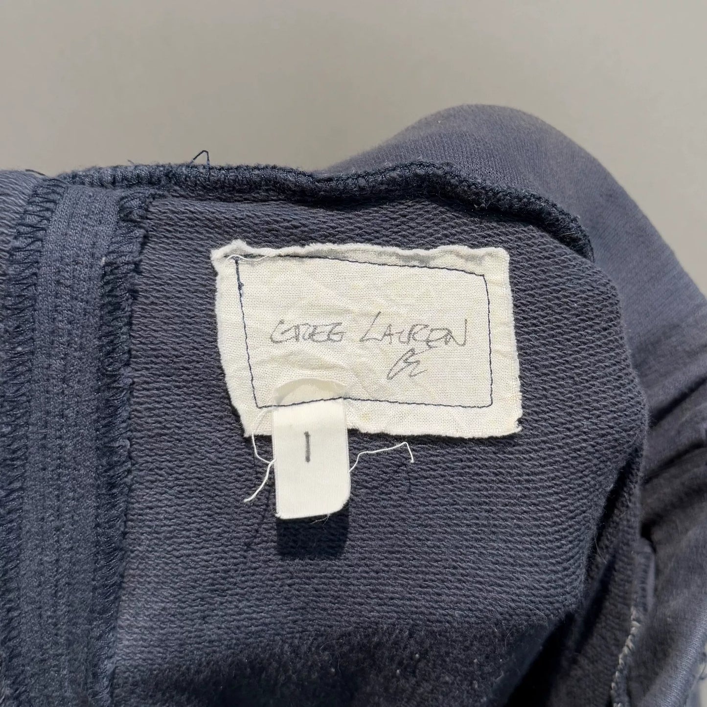 Handmade Distressed Long Pants by Greg Lauren