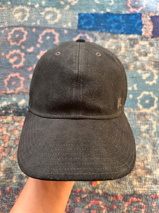 rrl black vintage baseball cap
