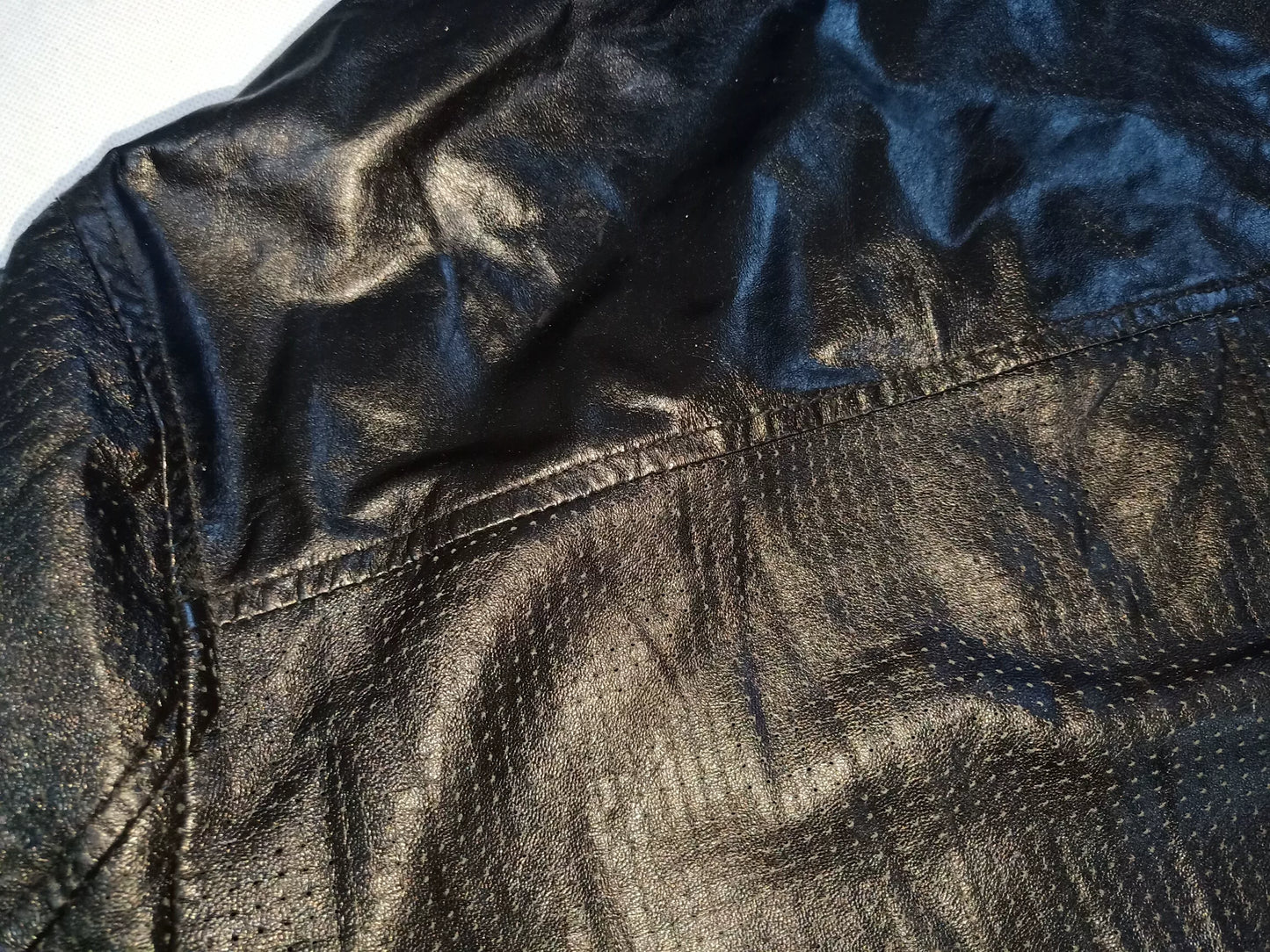 Saint Laurent Men's Leather Hooded Jacket