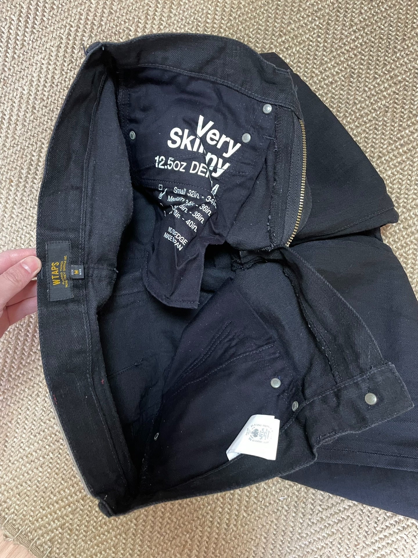 WTAPS BLUES VERY SKINNY JEANS