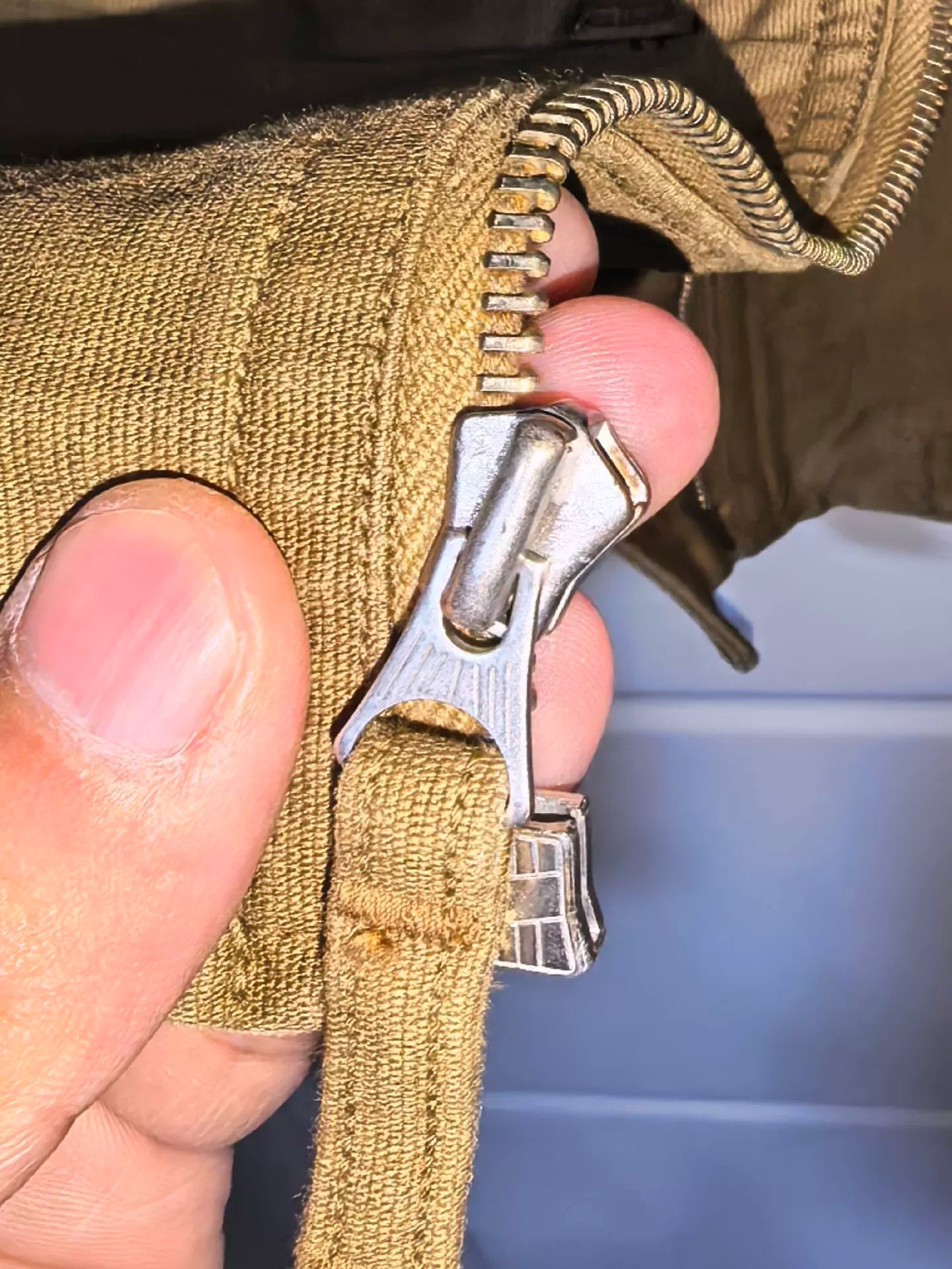 Freewheelers Aviators' Jacket Khaki Beige