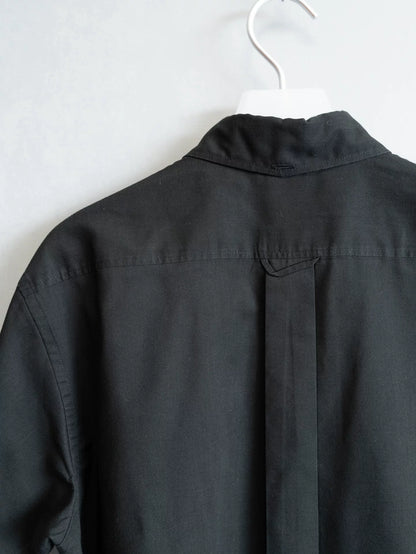 Yohji Yamamoto Black Short Sleeve Shirt