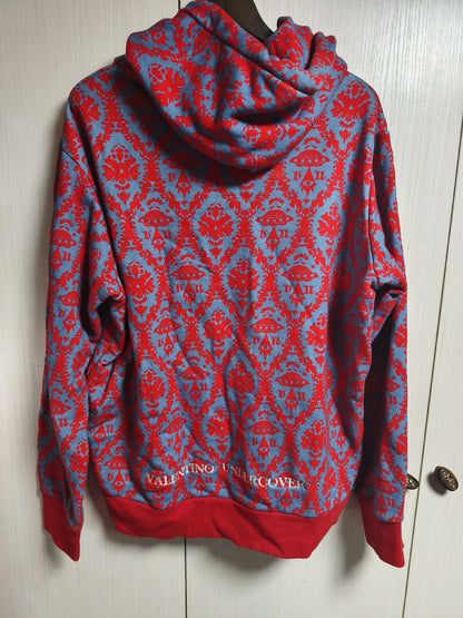 valentino x undercover graphic hoodie size 3
