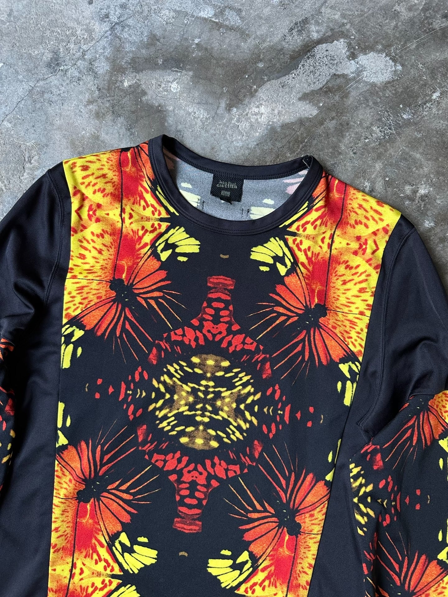 Vintage Jean Paul Gaultier Flame Butterfly Top