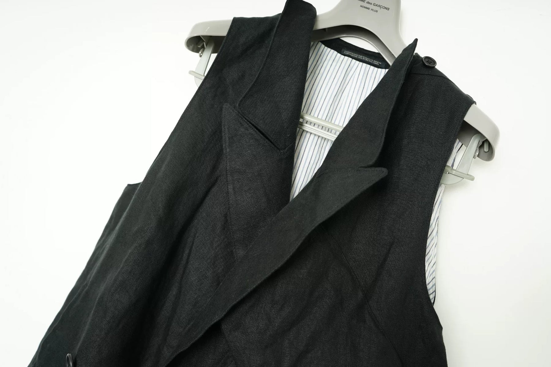 Yohji Yamamoto Oversized Fake Backpack Vest