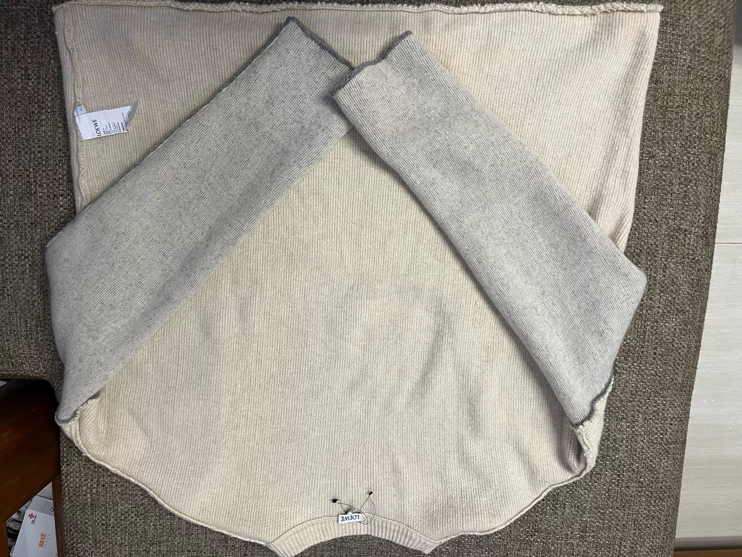 LOEWE Colorblock Cashmere Blend Sweater