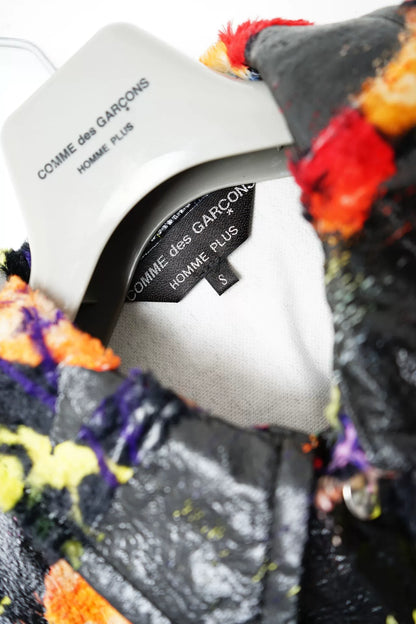 Comme des Garçons CDG Patchwork Faux Leather Jacket