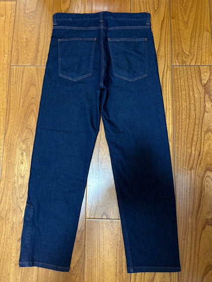 sophnet. one washed hem indigo jeans