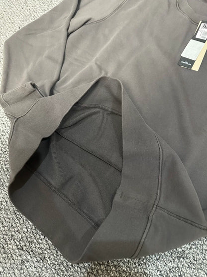 stone island gray sweatshirt size L