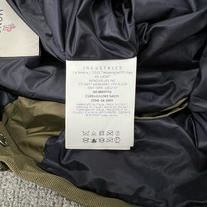 Moncler Logo Color Block Lapel Jacket