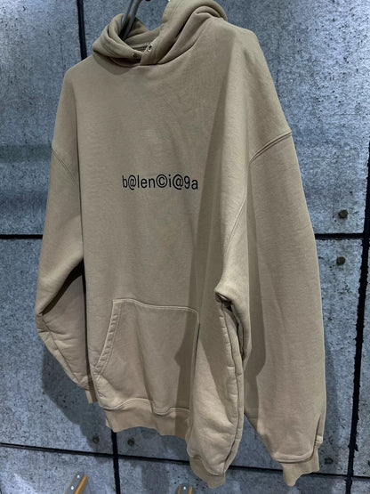 Balenciaga Beige Mailbox Hoodie S