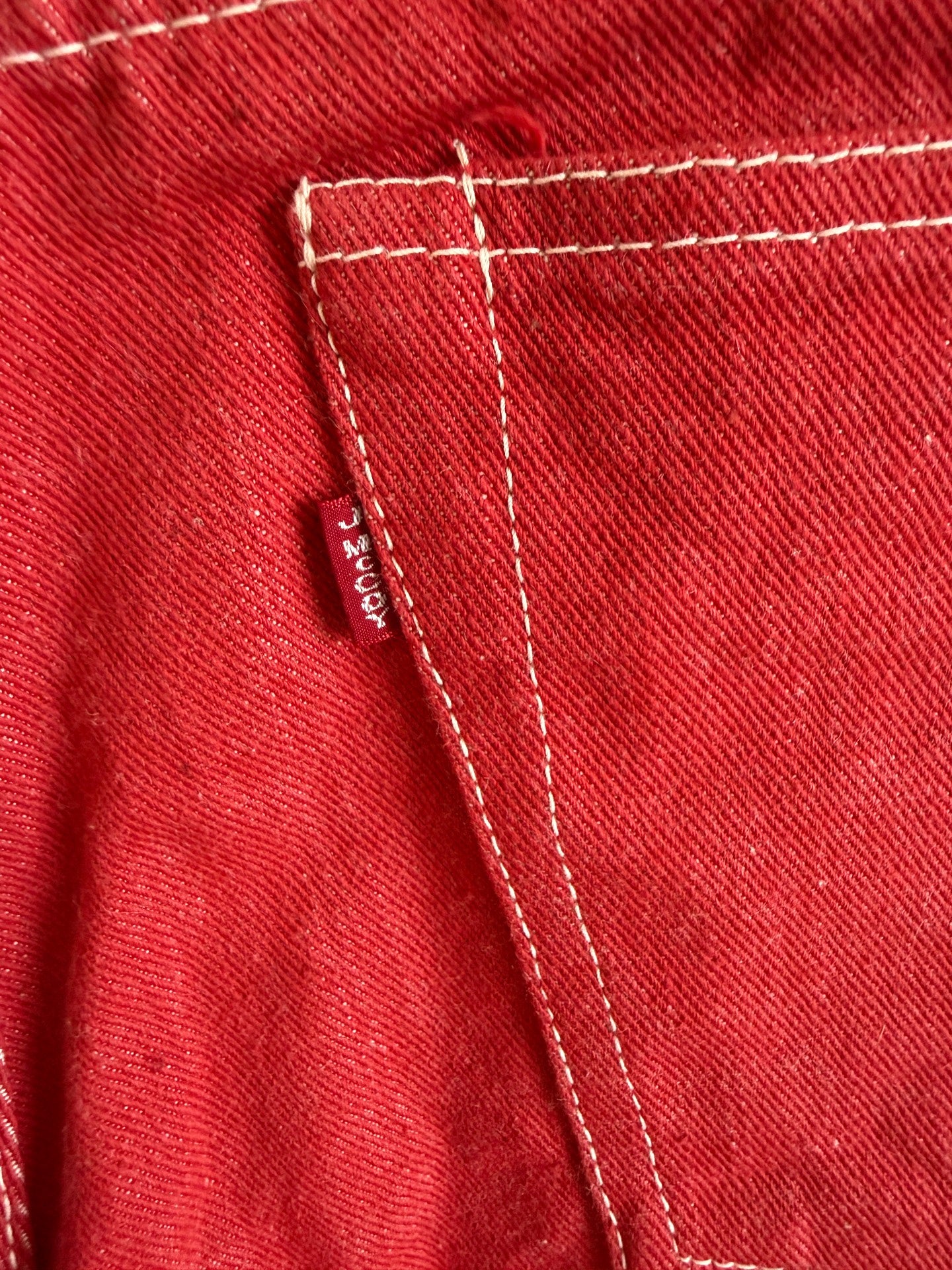 Joe McCoy Real McCoy 90s Red Flag Pants