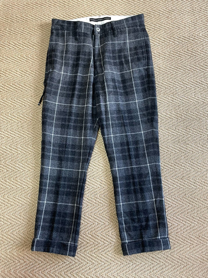 Denim by Vanquish & Fragment Wool Lightning Check Pants