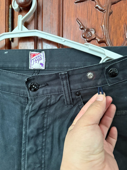 PRPS Men's Black Gray Straight Jeans