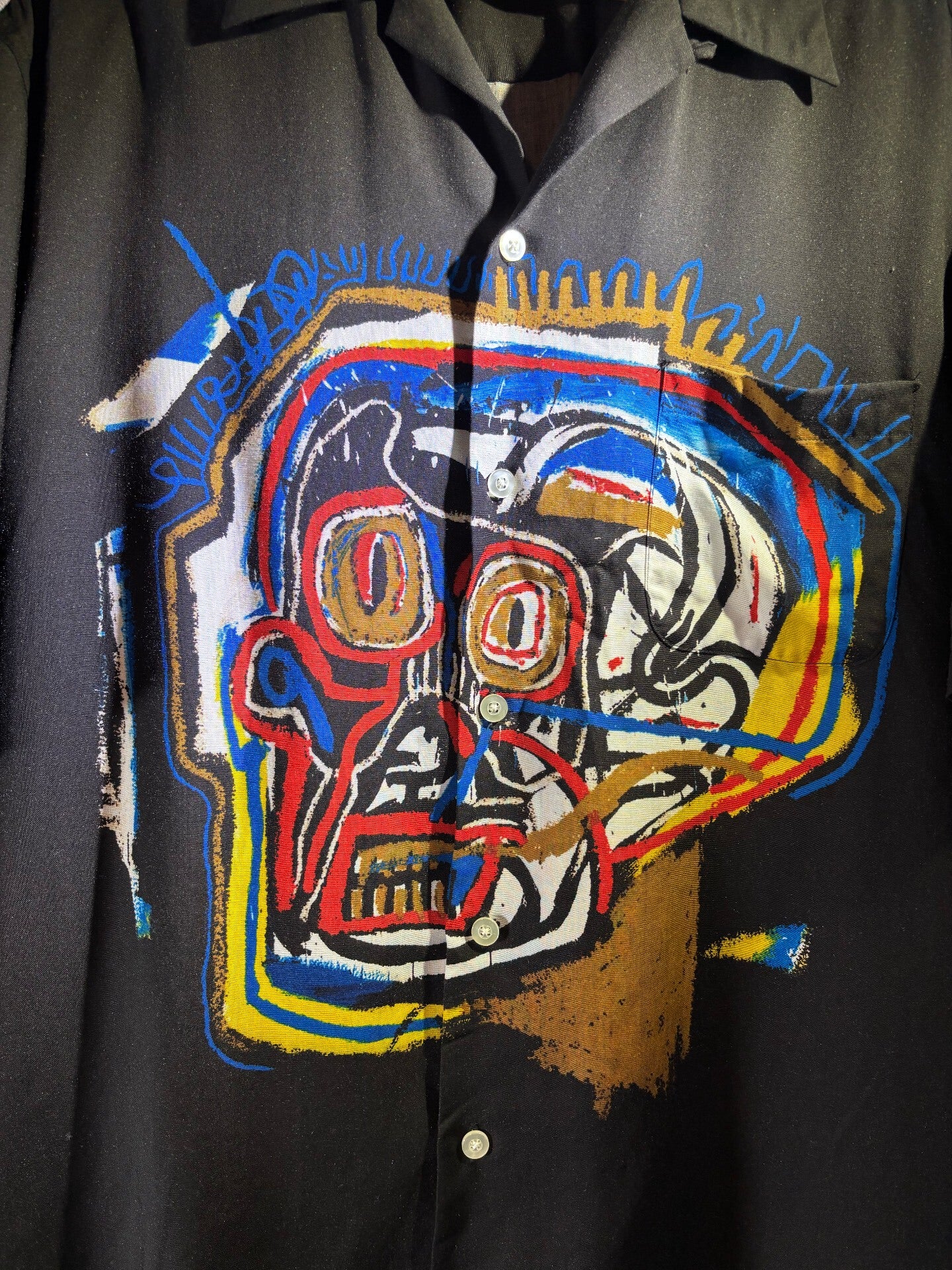 Wacko Maria x Basquiat Short-Sleeve Shirt