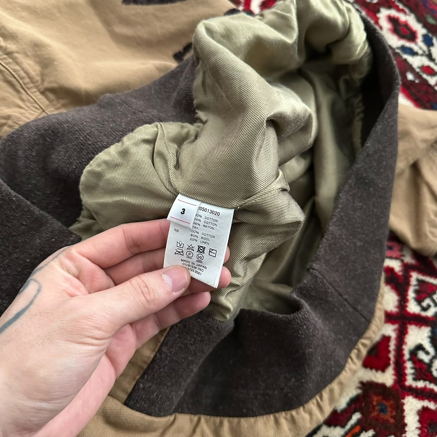 visvim varsity jacket in excellent condition