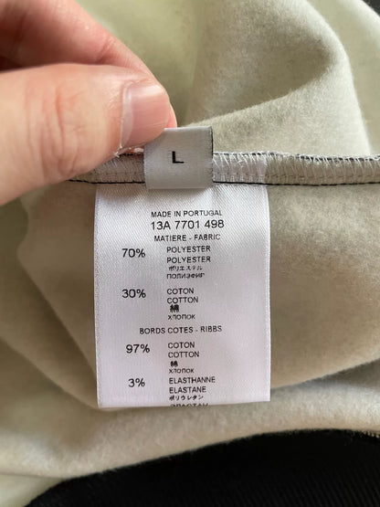 givenchy dog print fleece sweatshirt large