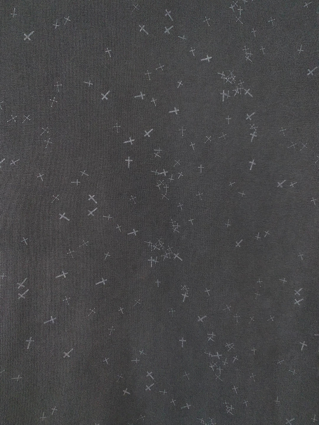 Undercover 02AW Cross Print Washed Sweatshirt