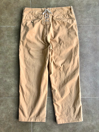 OLD JOE Back-Fastened Denim Pants