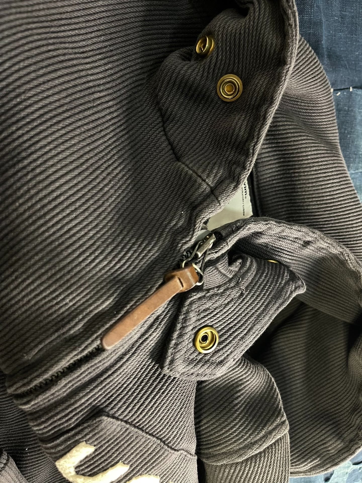 visvim 15SS Damaged Dobby Ribbon Coat