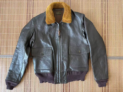 toys McCoy G1 Horse Leather Jacket