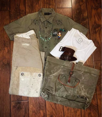 Ralph Lauren RRL Military Tote Bag