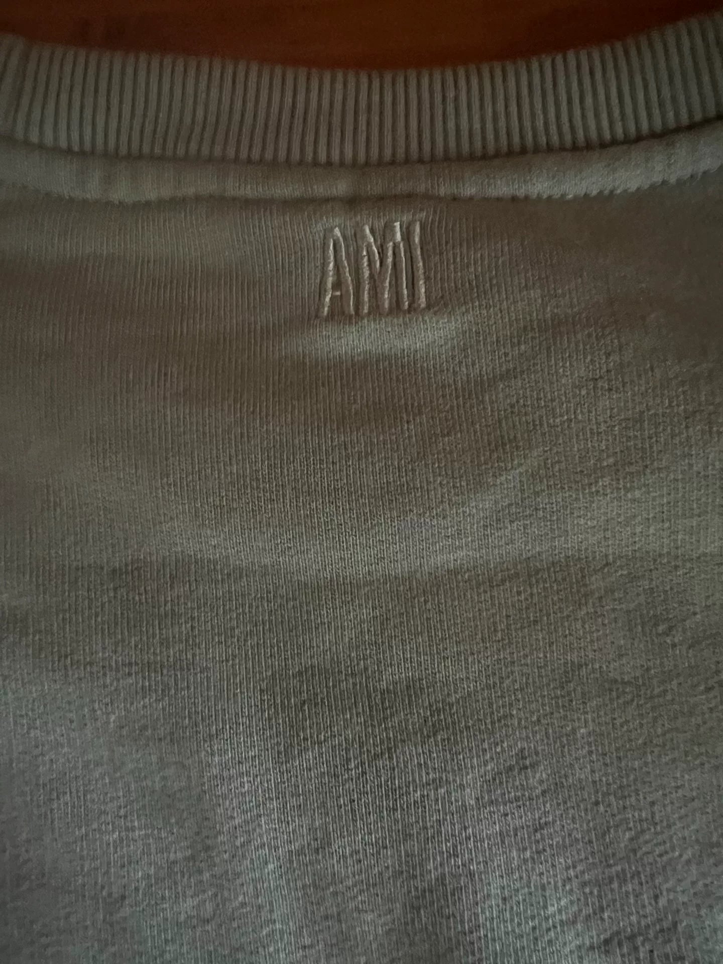 ami yang ming sweatshirt with heart logo