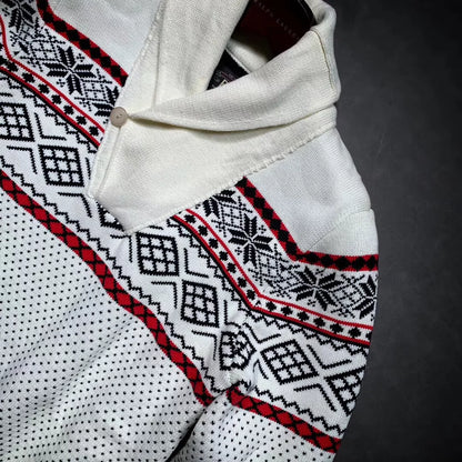 RRL Double-Layer Thick Cotton Sweater