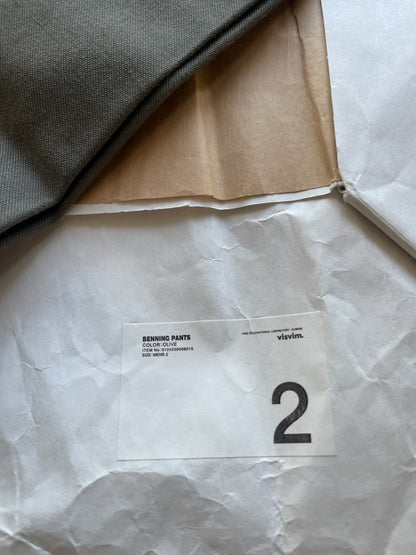 VISVIM 24AW Benning Cargo Pants