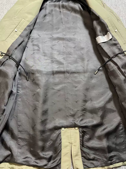 Dior Logo Print Men's Parka Jacket