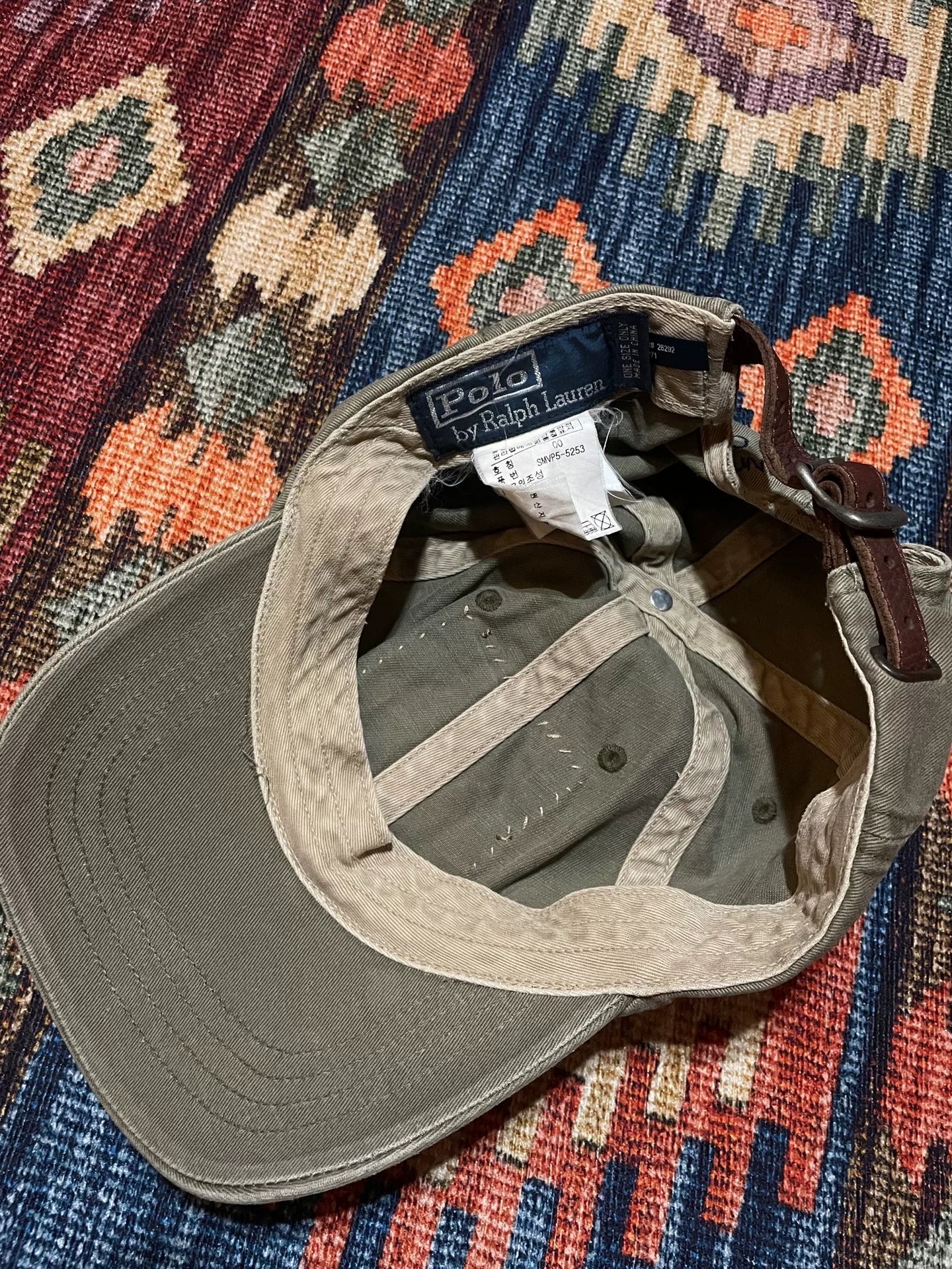 POLO RALPH LAUREN Fishing Embroidery Cap