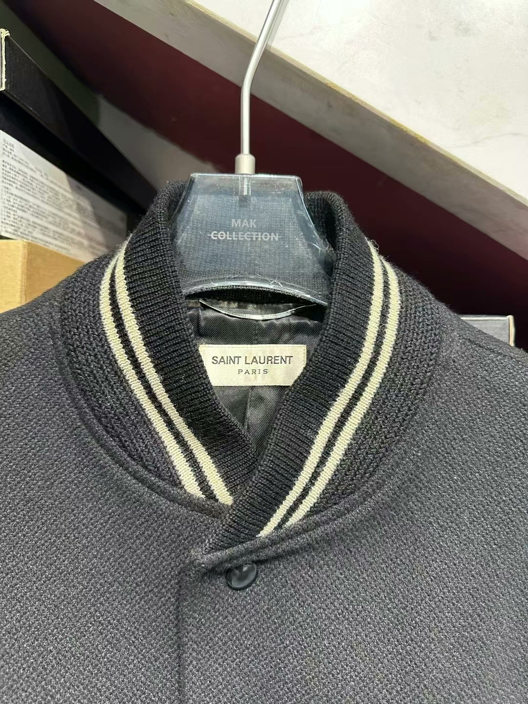 Saint Laurent Classic Varsity Jacket