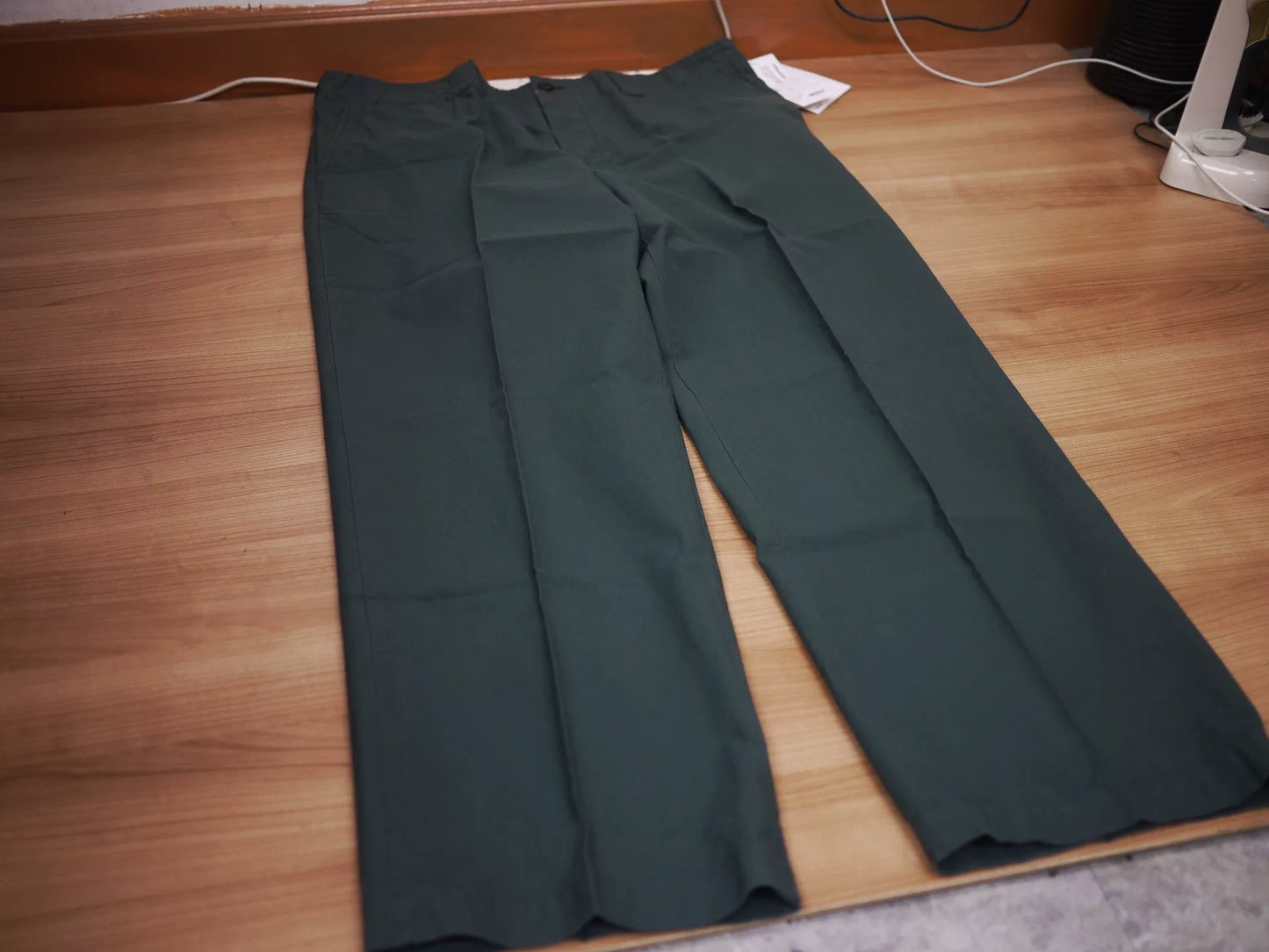 visvim field chino pants size 5 green