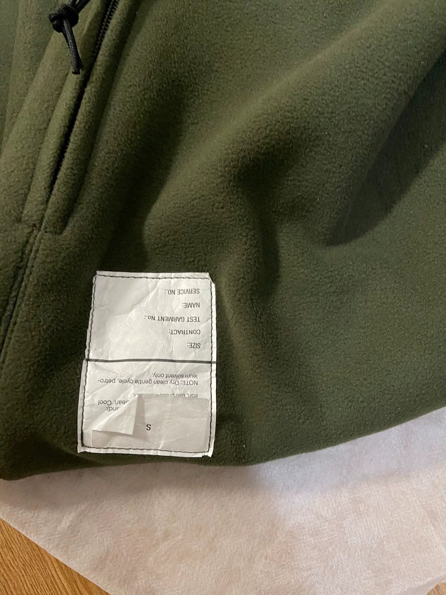 N.HOOLYWOOD Fleece Relaxed Straight Pants