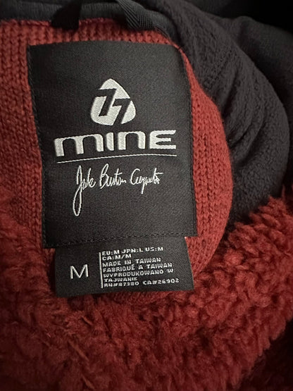 burton mine77 italian sherpa hoodie