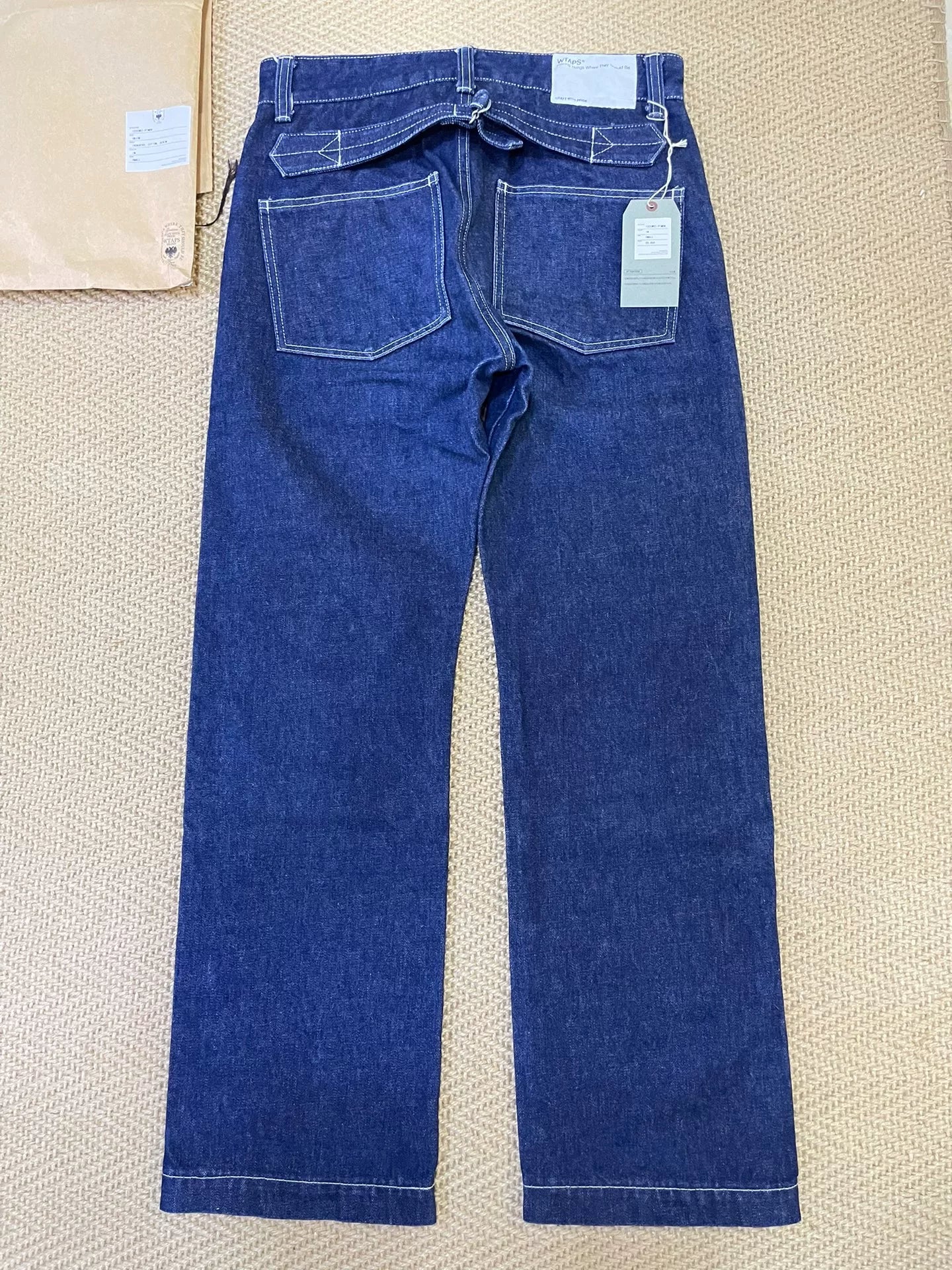 WTAPS UNION DENIM Raw Jeans